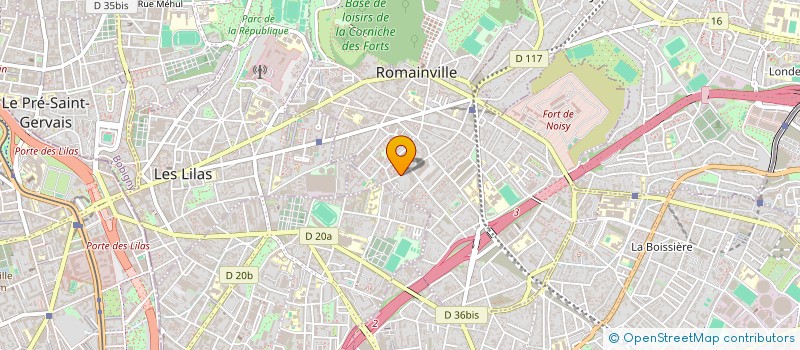 localisation de l'entreprise SOLDBAZAR à ROMAINVILLE