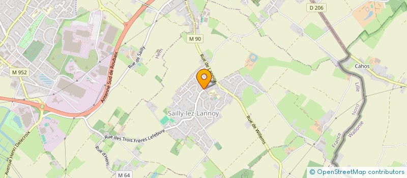 localisation de l'entreprise SOLDECO  SAILLY-LEZ-LANNOY