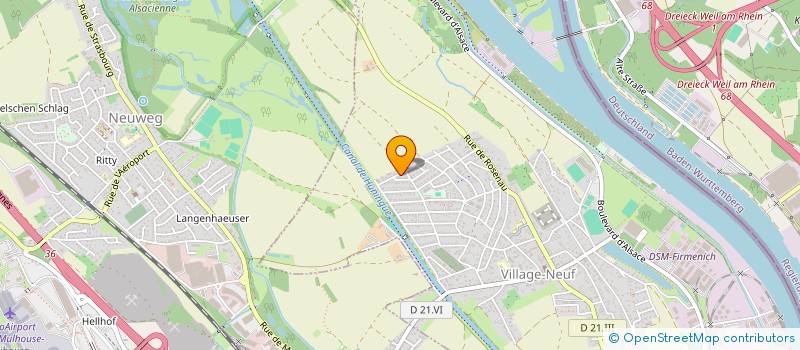 localisation de l'entreprise SOLDEL  NIEDERMORSCHWIHR