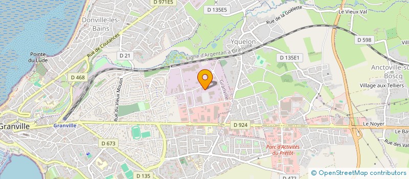 localisation de l'entreprise SOLDIAMEX  GRANVILLE