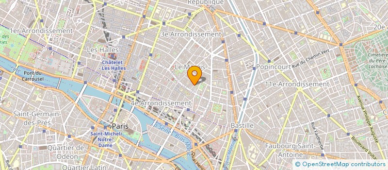 localisation de l'entreprise SOLDIS TELECOM à PARIS