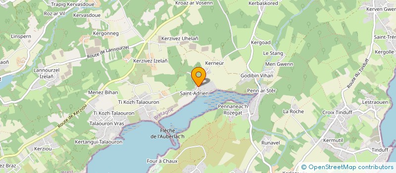 localisation de l'entreprise SOLDOFA à PLOUGASTEL-DAOULAS