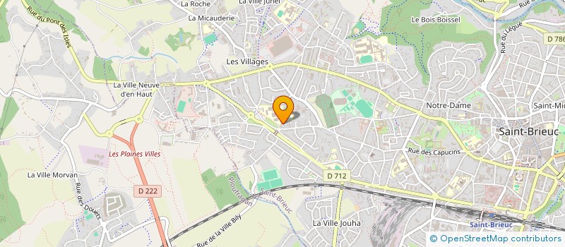 localisation de l'entreprise SOLE à SAINT-BRIEUC