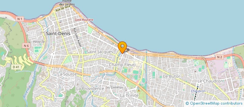 localisation de l'entreprise SOLE CONTOUR à SAINT-DENIS
