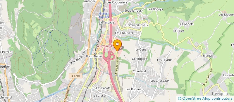 localisation de l'entreprise SOLE DI SICILIA  GRESY-SUR-AIX