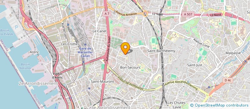localisation de l'entreprise SOLE MONVISO à MARSEILLE