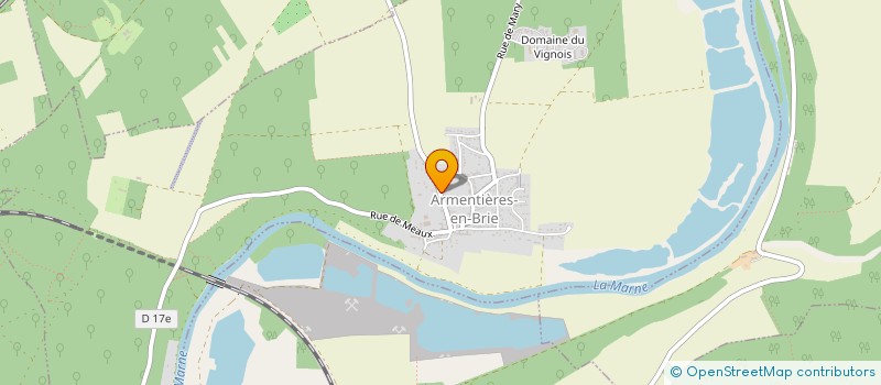 localisation de l'entreprise SOLE RESINE  ARMENTIERES-EN-BRIE