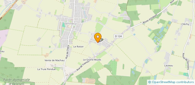 localisation de l'entreprise SOLEA à VENNECY