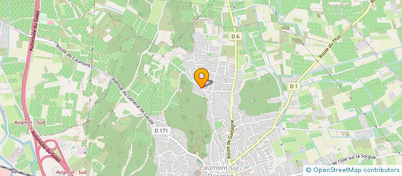 localisation de l'entreprise SOLEA  CAUMONT-SUR-DURANCE