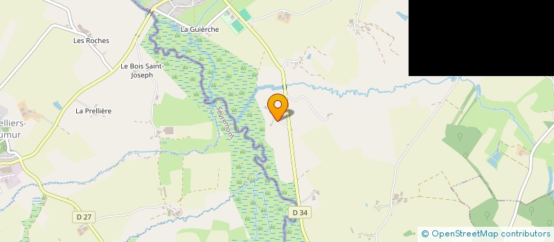 localisation de l'entreprise SOLEA  SAINT-AMAND-SUR-SEVRE