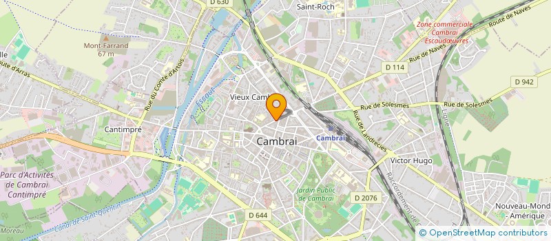 localisation de l'entreprise SOLEA IMMOBILIER  CAMBRAI