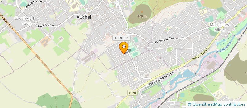 localisation de l'entreprise SOLEAIRE à AUCHEL