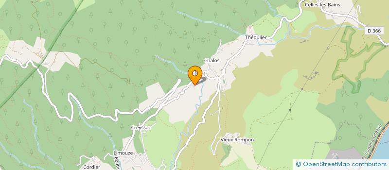 localisation de l'entreprise SOLEAL  ROMPON