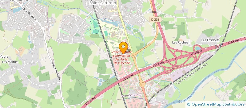 localisation de l'entreprise SOLEAL SOLAIRE ET ENERGIES ALTERNATIVES  SAINT-SATURNIN