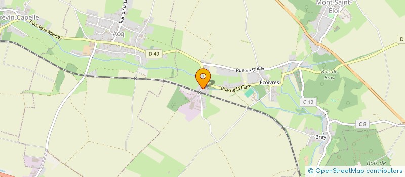 localisation de l'entreprise SOLEAN  MONT-SAINT-ELOI