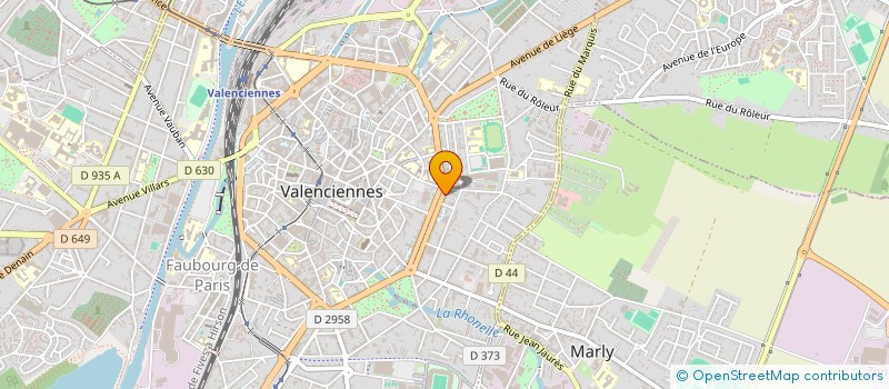 localisation de l'entreprise SOLEAS COURTAGE à VALENCIENNES
