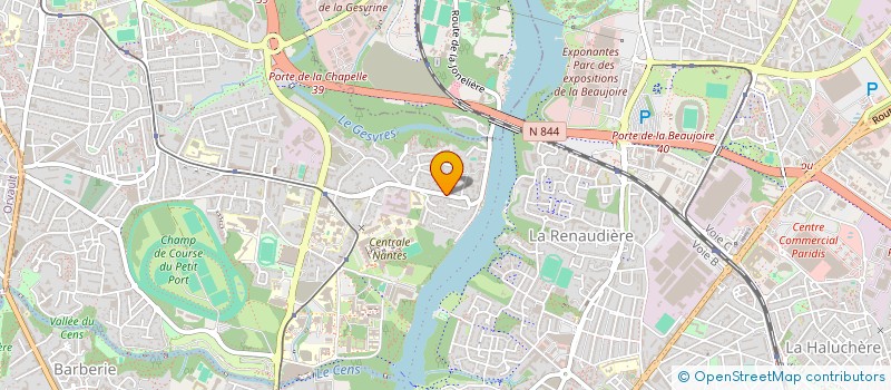 localisation de l'entreprise SOLEAZEN à NANTES