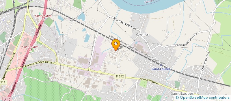 localisation de l'entreprise SOLEBEC  SAINT-LOUBES