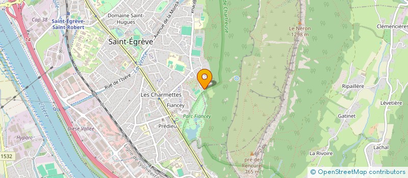 localisation de l'entreprise SOLEC  SAINT-EGREVE