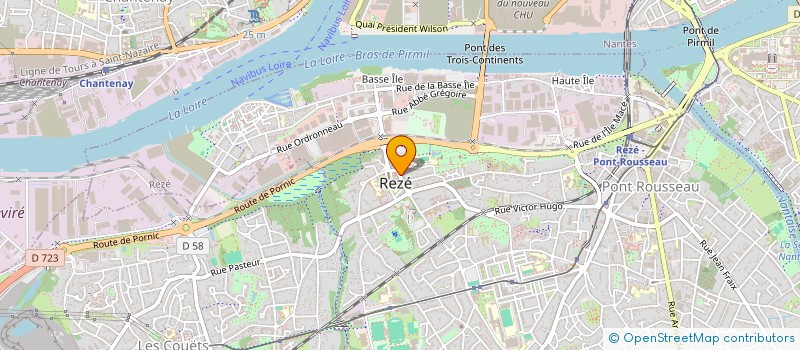 localisation de l'entreprise SOLECITE à REZE