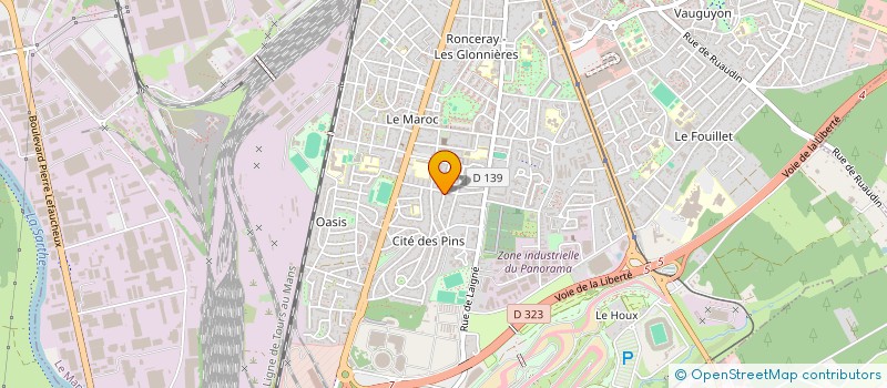 localisation de l'entreprise SOLECO ENERGIE ENVIRONNEMENT à LE MANS