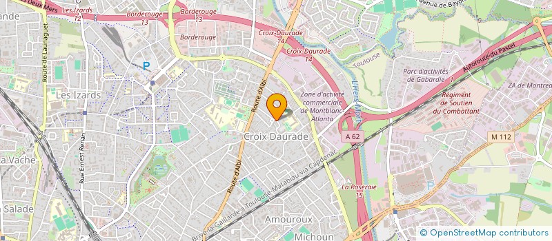 localisation de l'entreprise SOLEDA à TOULOUSE