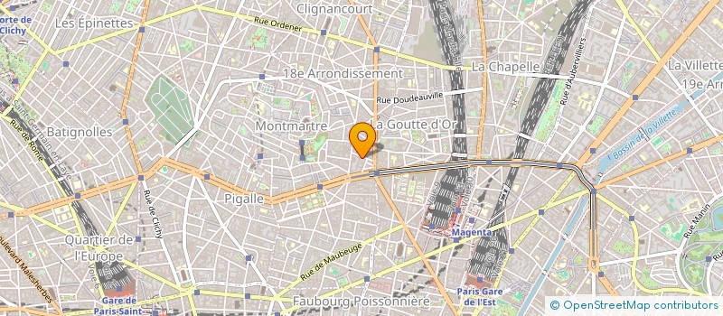 localisation de l'entreprise SOLEDAD  PARIS