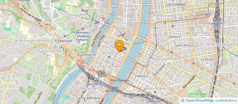 localisation de l'entreprise SOLEDAD  LYON