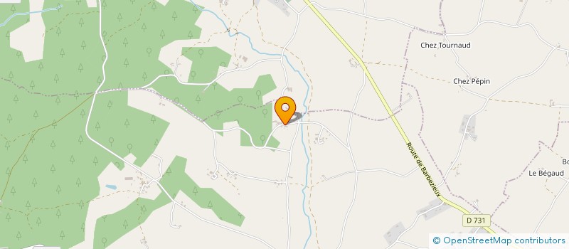 localisation de l'entreprise SOLEDAD  RIOUX-MARTIN