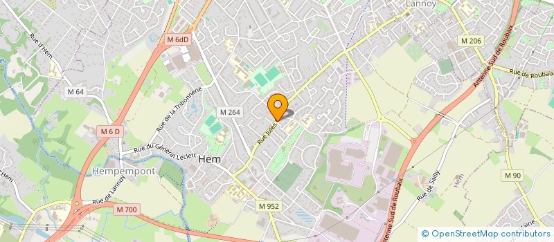 localisation de l'entreprise SOLEDAD  HEM