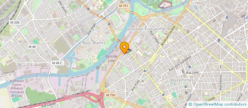 localisation de l'entreprise SOLEDAL à LILLE