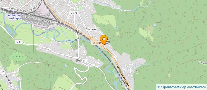 localisation de l'entreprise SOLEDAN  AMBERIEU-EN-BUGEY