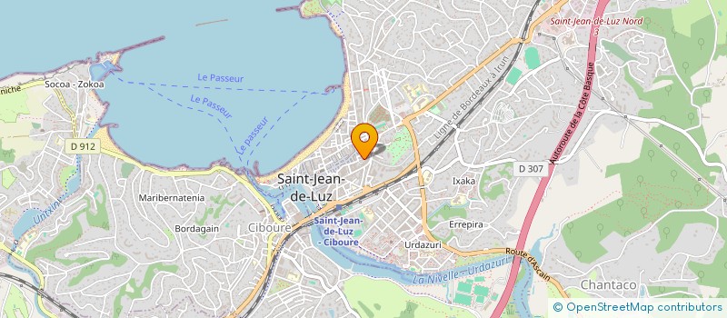localisation de l'entreprise SOLEDIEM à SAINT-JEAN-DE-LUZ