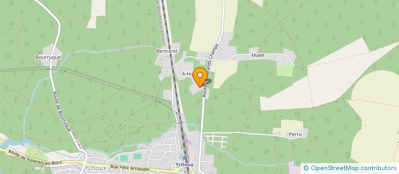 localisation de l'entreprise SOLEDIS  YCHOUX