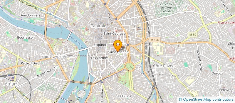 localisation de l'entreprise SOLEDRE  TOULOUSE