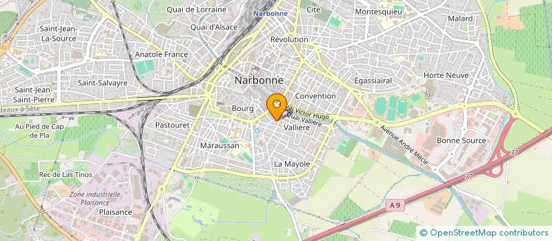 localisation de l'entreprise SOLEDRE CONSEIL à NARBONNE