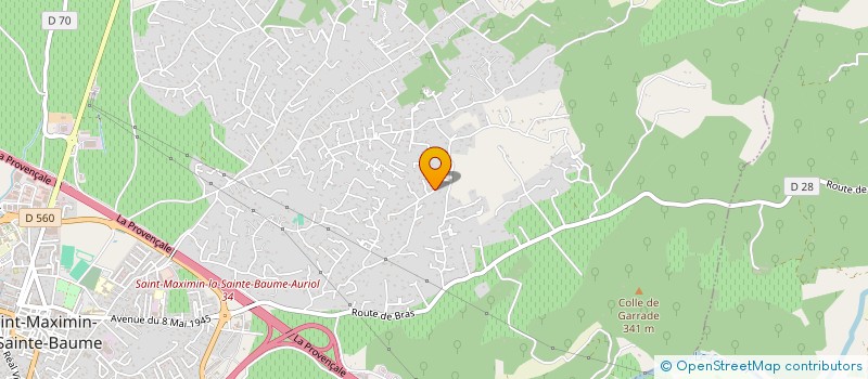 localisation de l'entreprise SOLEENA à SAINT-MAXIMIN-LA-SAINTE-BAUME