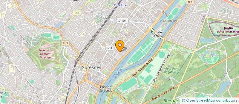 localisation de l'entreprise SOLEFIL à SURESNES