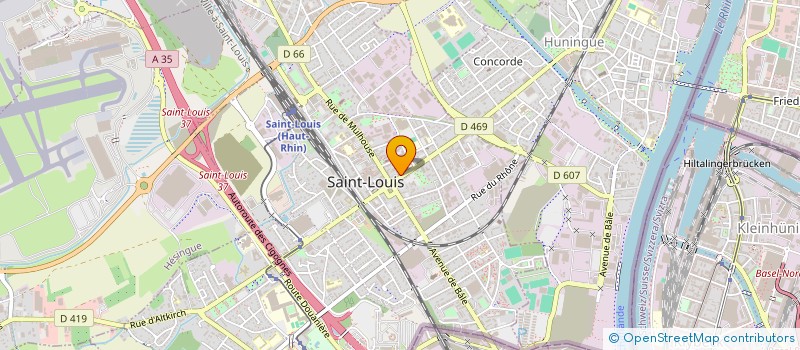 localisation de l'entreprise SOLEFRA 6  SAINT-LOUIS