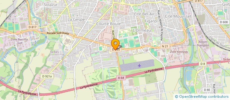 localisation de l'entreprise SOLEGGIATA  TARBES