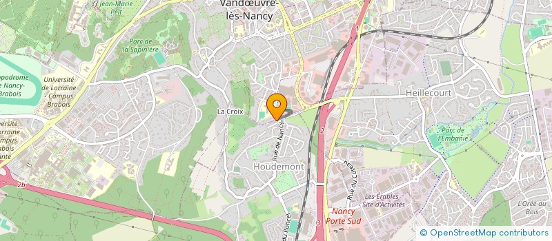 localisation de l'entreprise SOLEGUIMA  VANDUVRE-LES-NANCY