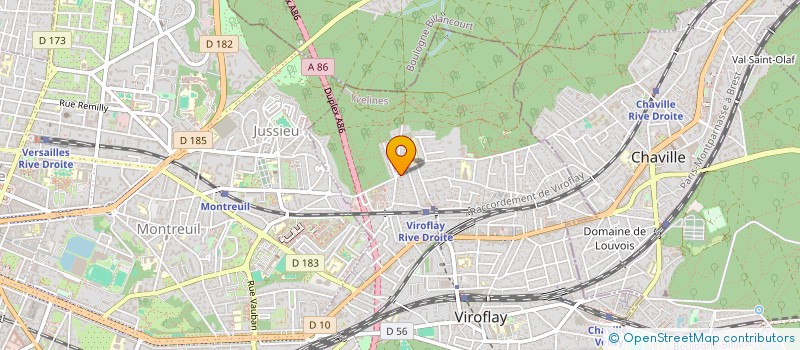 localisation de l'entreprise SOLEI  VIROFLAY