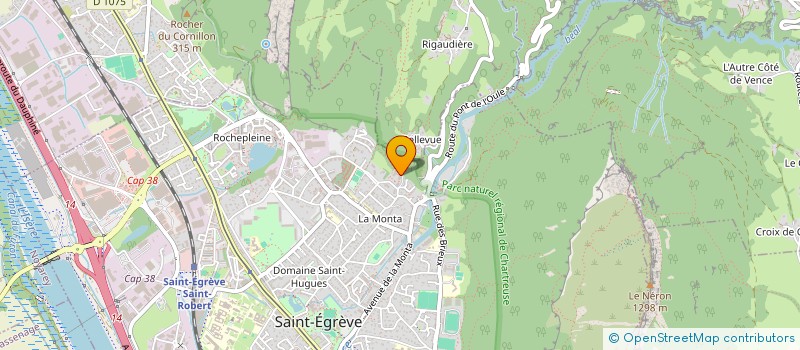 localisation de l'entreprise SOLEI COSMETICS  SAINT-EGREVE