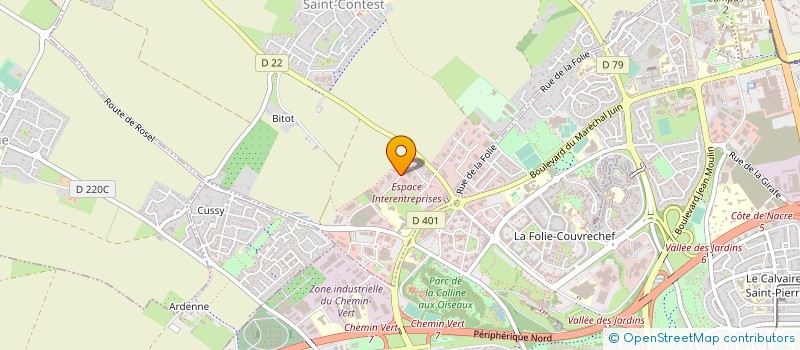 localisation de l'entreprise SOLEIA 56  SAINT-CONTEST