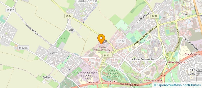 localisation de l'entreprise SOLEIA LEC  SAINT-CONTEST