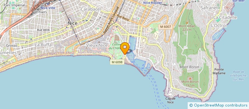 localisation de l'entreprise SOLEIA NICE à NICE