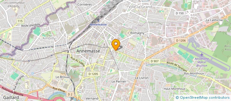 localisation de l'entreprise SOLEIGHT à ANNEMASSE