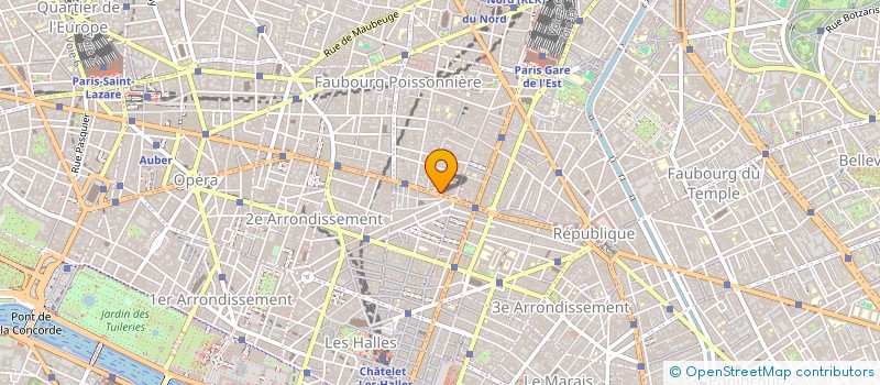 localisation de l'entreprise SOLEIL  PARIS