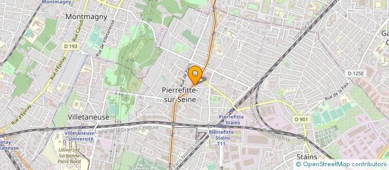 localisation de l'entreprise SOLEIL à PIERREFITTE-SUR-SEINE