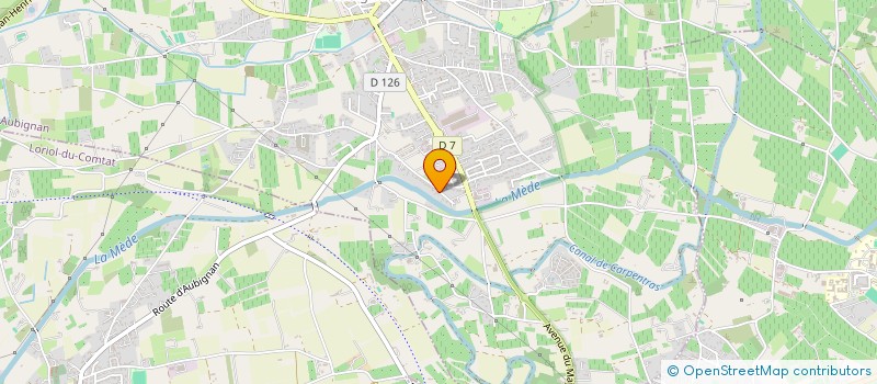 localisation de l'entreprise SOLEIL  AUBIGNAN